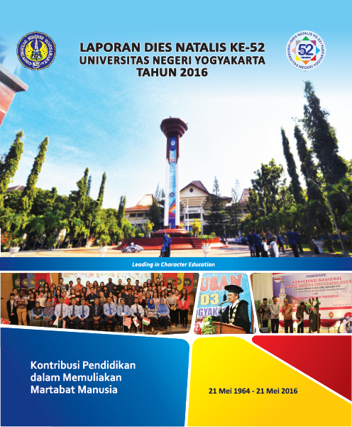 Buku Dies Natalis UNY ke-52 2016