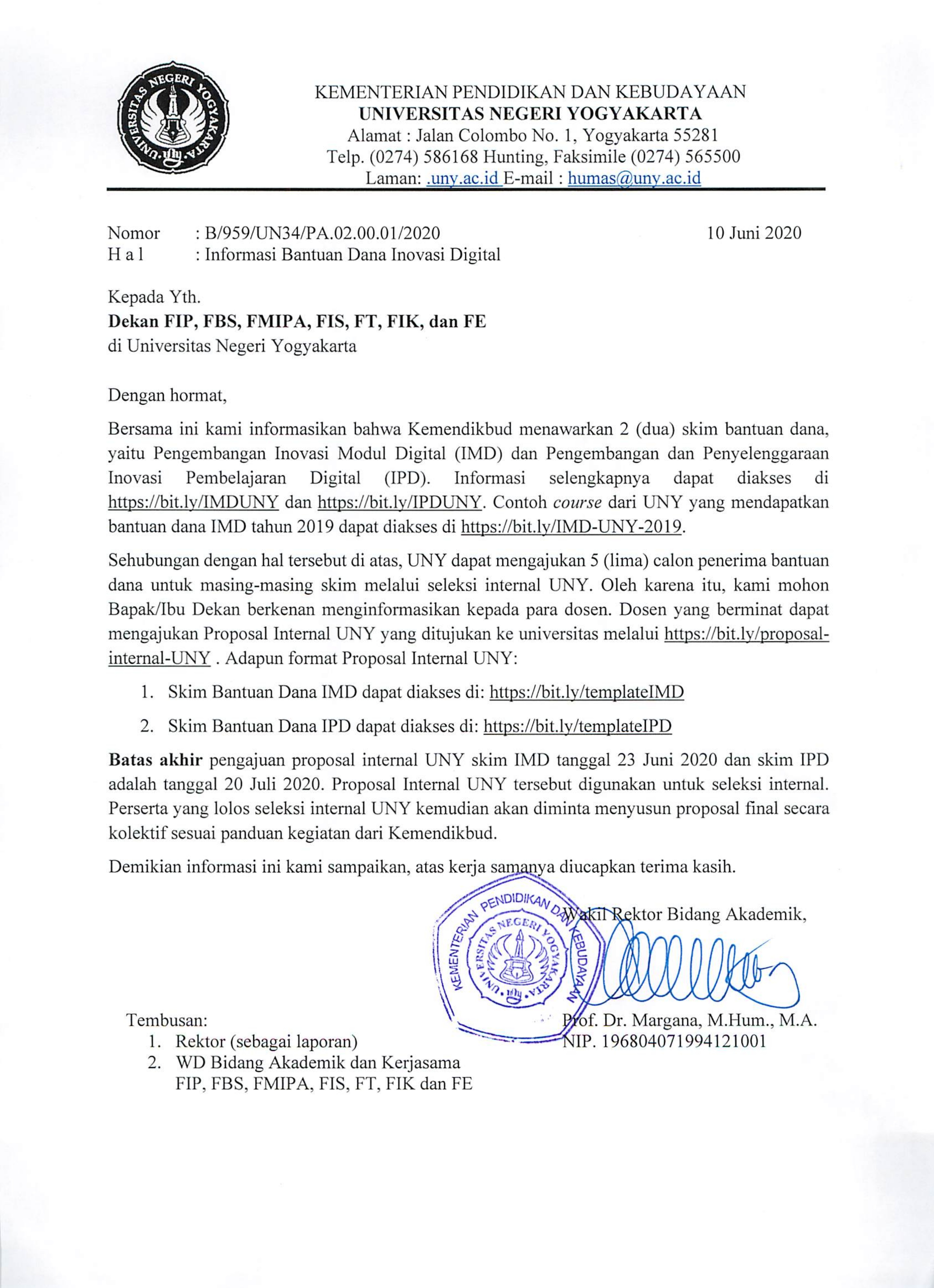 BANTUAN DANA INOVASI DIGITAL BAGI DOSEN