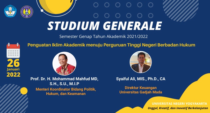 STUDIUM GENERALE SEMESTER GENAP 2021/2022