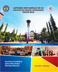 Buku Dies Natalis UNY ke-52 2016