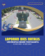 Buku laporan Dies Natalis ke-60 UNY