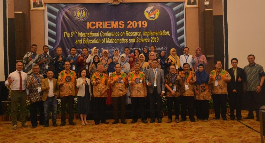 FMIPA UNY SELENGGARAKAN ICRIEMS 2019 