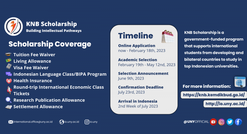 KNB Scholarships 2023/2024