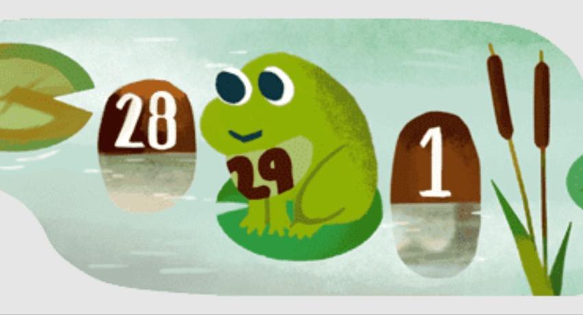 Doodle Leap Day Google